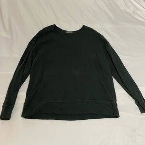 Black crew neck